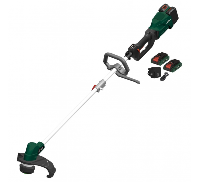 Webb 40V (2 x 20V) 30cm (12″) Brushless Line Trimmer & Brushcutter (2 x 4Ah Batteries & Charger)